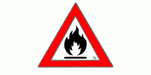 F 0 Kleinstbrand - Brennt Abfallkorb im Freien